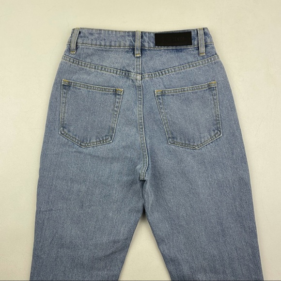 BLCK DENIM High Waisted Mom Jeans - Picture 7 of 8
